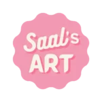 Saal's Art Logo in pink